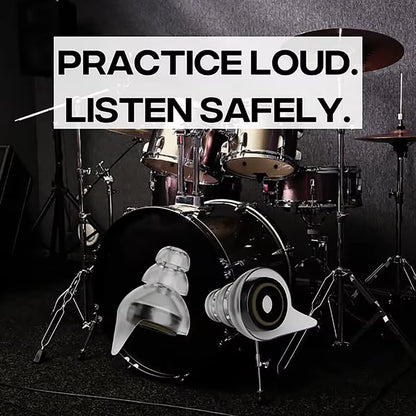 A98I-For Zound Earplugs for Concerts,Earplugs for Motorcycle,For Zound Earplugs for Musicians with Carrying Case for Concerts